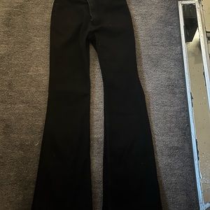 Skinny flare, black Zara jeans